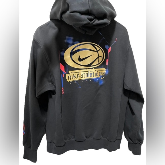 Nike Dri-FIT Standard Issue Basketball Hoodie Black DV9632 Men’s Small - Picture 5 of 8